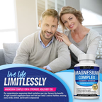 Toplux Magnesium Complex 8 Elemental Magnesium Supplement 1000mg Glycinate, Citrate, Malate, Taurate